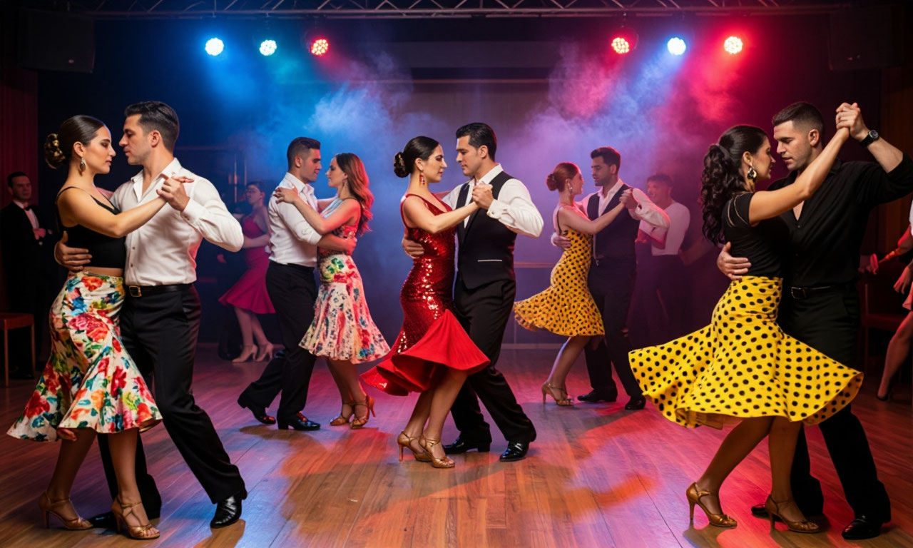 Latin dancers